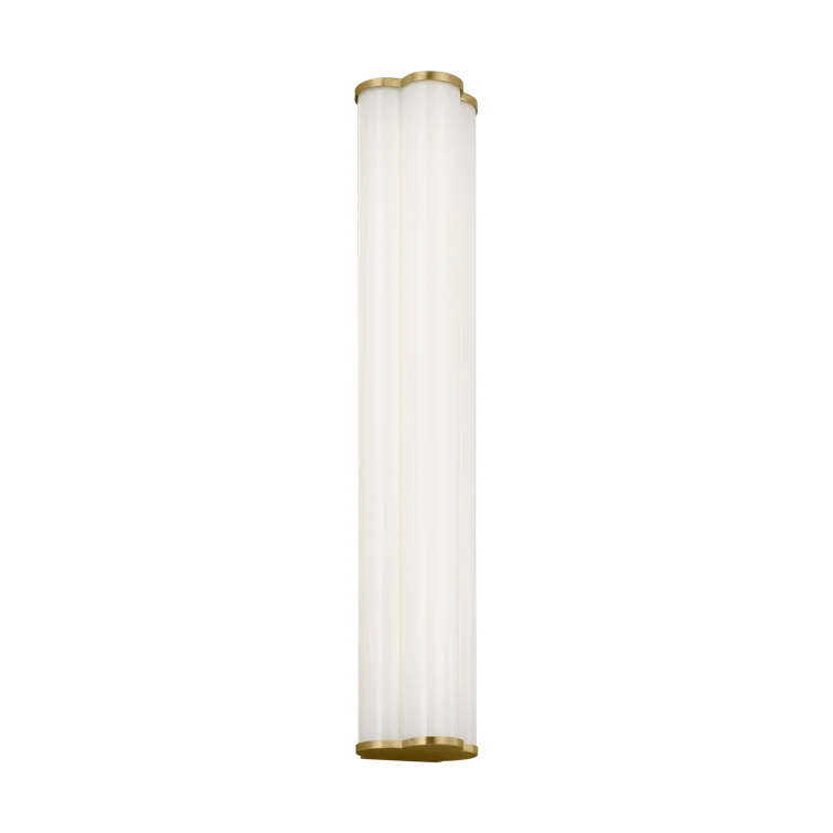Freya Single Frosted Dimmable LED Vanity Light