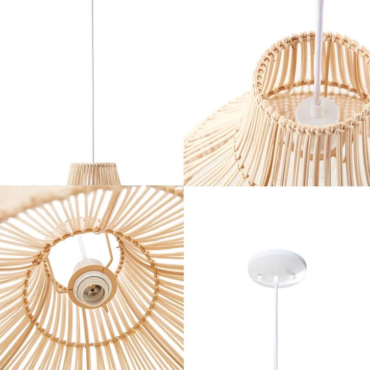 510 Design 1 - Light Bell Bamboo Pendant