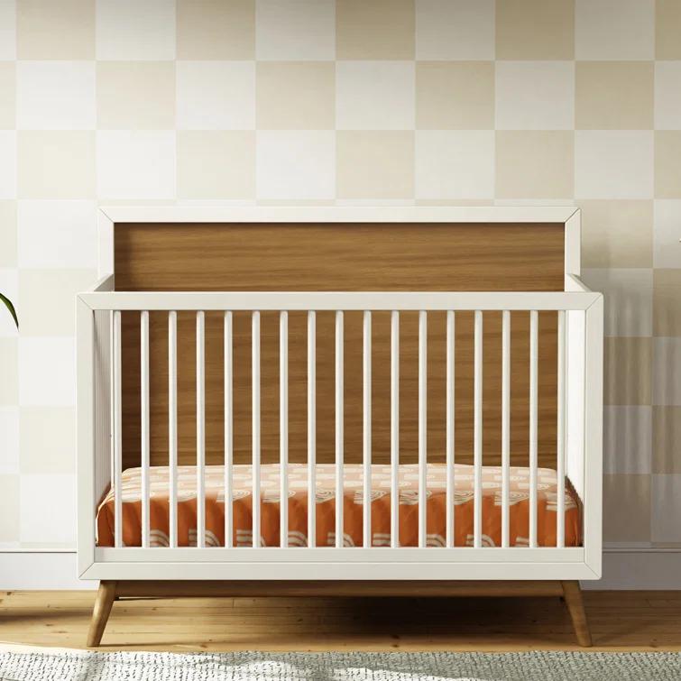Palma 4-in-1 Convertible Crib with Toddler Bed Conversion Kit