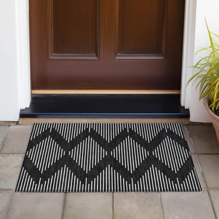 Machine Washable Indoor/Outdoor Chayden ACN1016 Rug