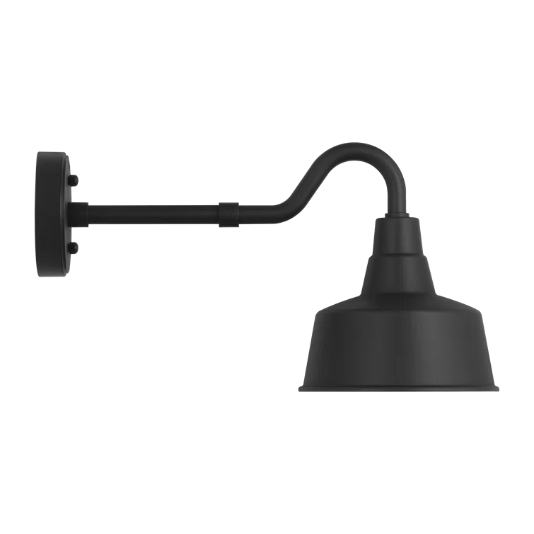 Single Light Dome Outdoor Wall Light