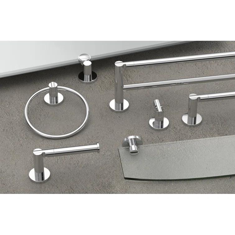 Channel Wall Mounted Towel Ring | Hand Towel Holder for Bathroom, Kitchen