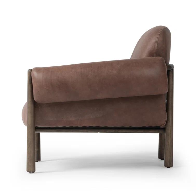 Four Hands Olia Leather Armchair | Perigold