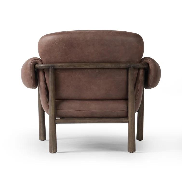 Four Hands Olia Leather Armchair | Perigold