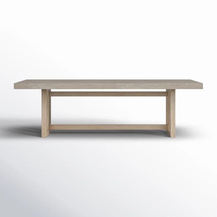 Garnet 94" Reclaimed Pine Wood Dining Table