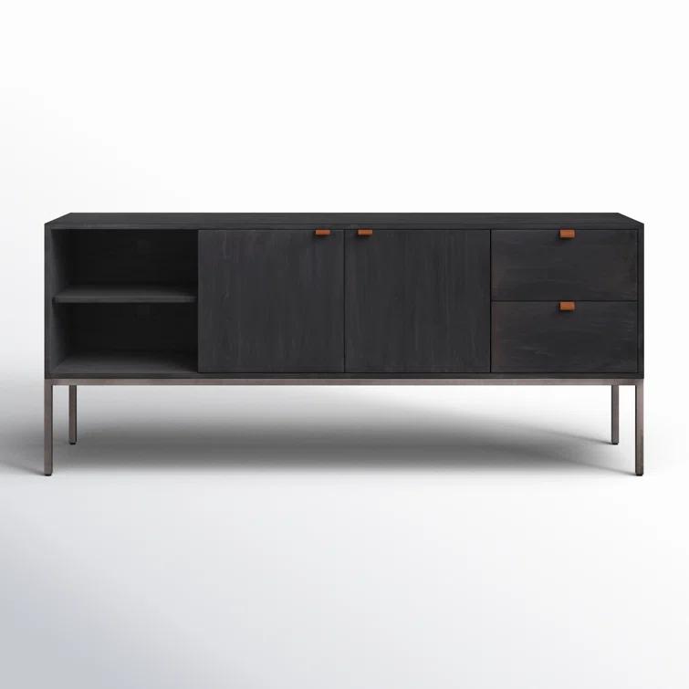 Rosamonde Media Console - Black