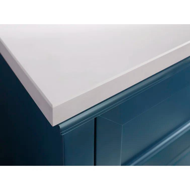 Charlemont 48 In. Bathroom Vanity Cabinet With Sink And Quartz Top