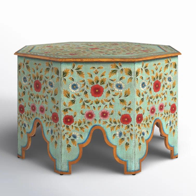 Butler Specialty Priya Hand Painted Coffee Table In Espresso