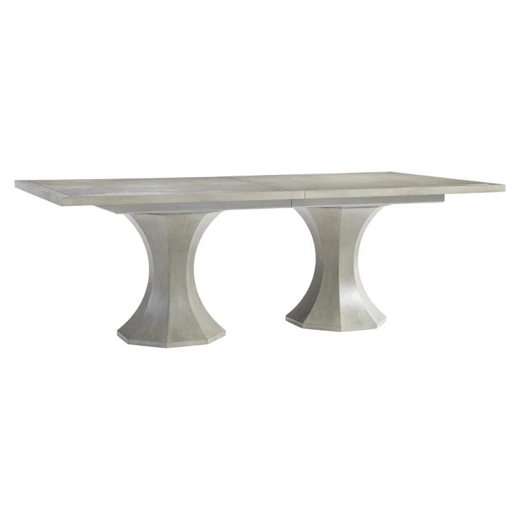 Cornelia Extendable Ash Solid Wood Top Dining Table