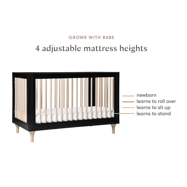 Lolly 3-in-1 Convertible Crib