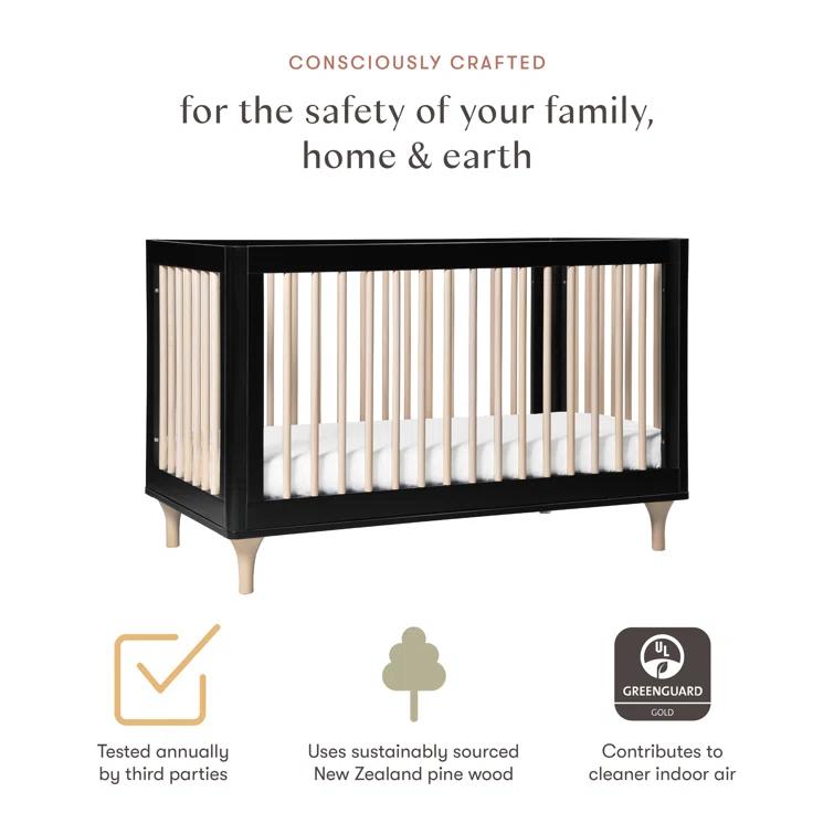Lolly 3-in-1 Convertible Crib