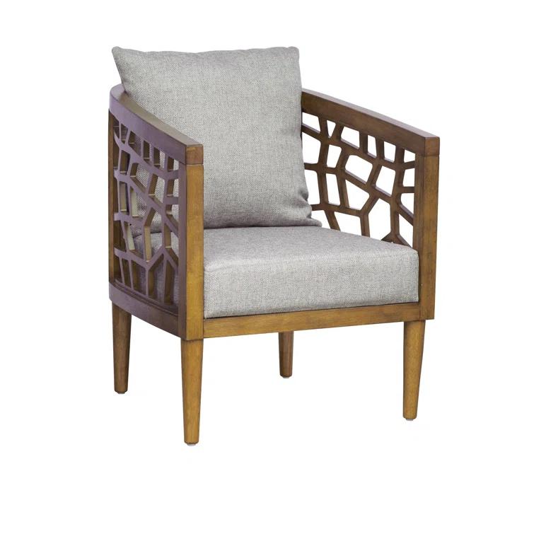 Pierre 27" W Polyester Barrel Chair