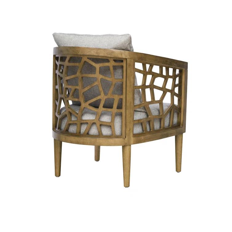 Pierre 27" W Polyester Barrel Chair