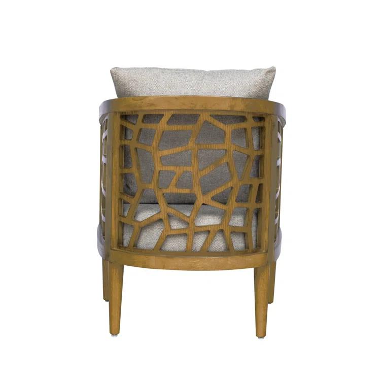 Pierre 27" W Polyester Barrel Chair