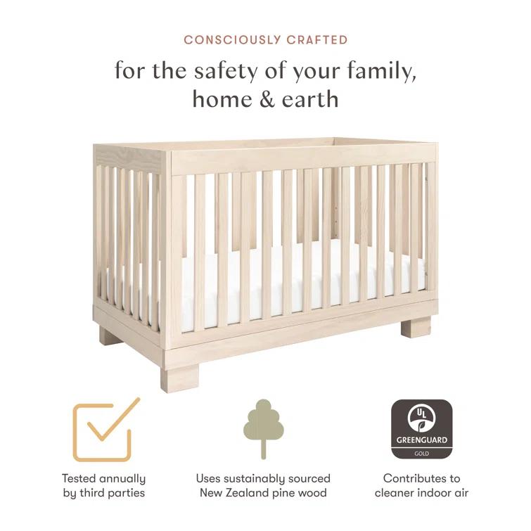 Modo 3-in-1 Convertible Crib