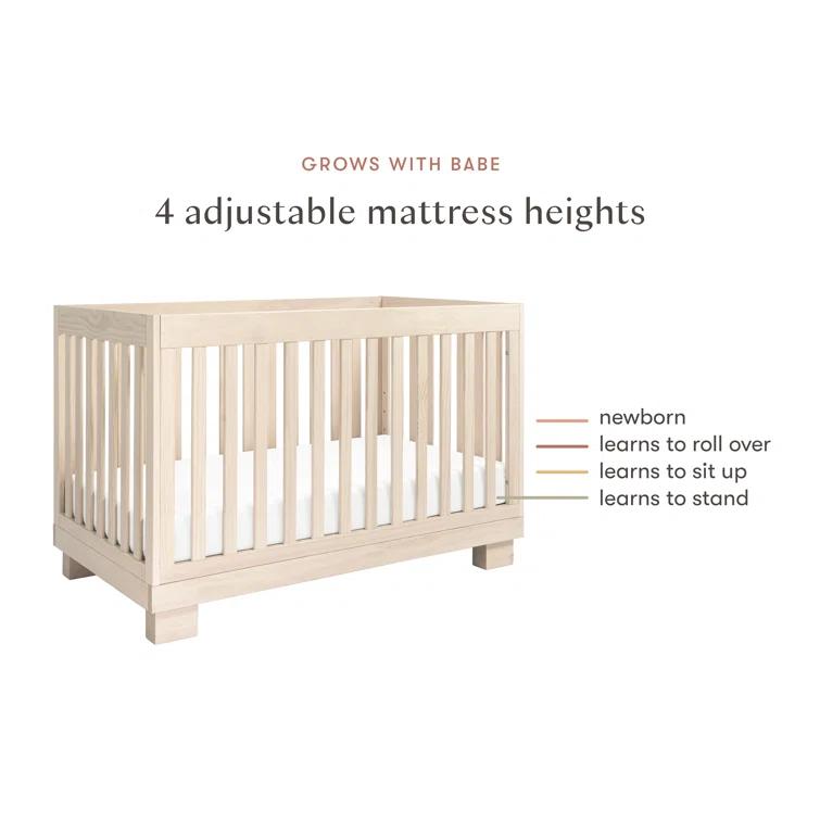 Modo 3-in-1 Convertible Crib