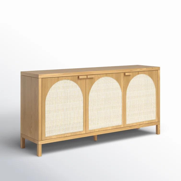 Verna Sideboard - Honey Oak
