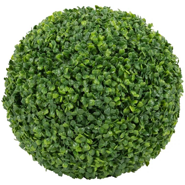 Northlight Seasonal Two Tone Green Artificial Boxwood Topiary Garden Sphere