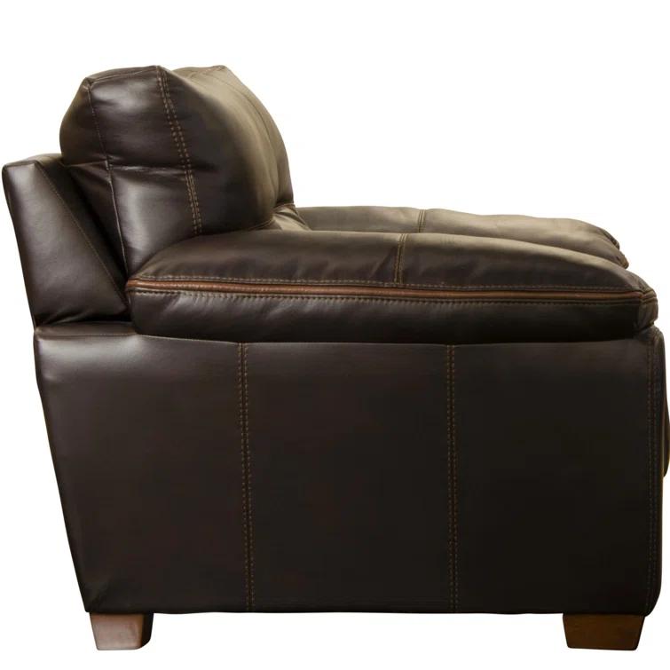 Peosta 61" Wide Tufted Polyester Chair and a Half