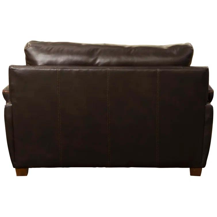 Peosta 61" Wide Tufted Polyester Chair and a Half