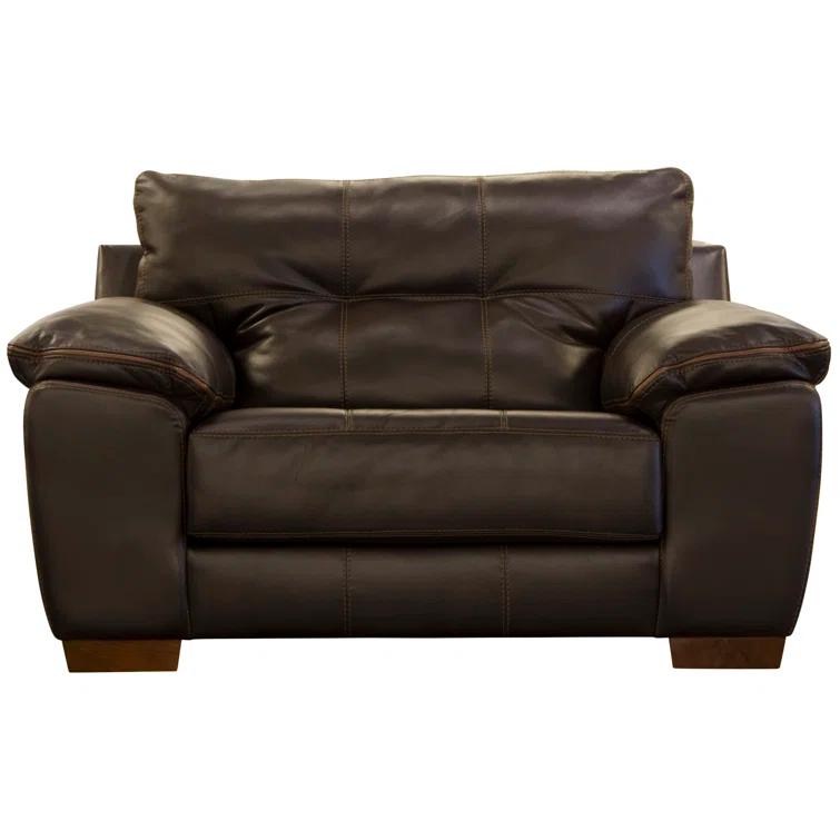 Peosta 61" Wide Tufted Polyester Chair and a Half