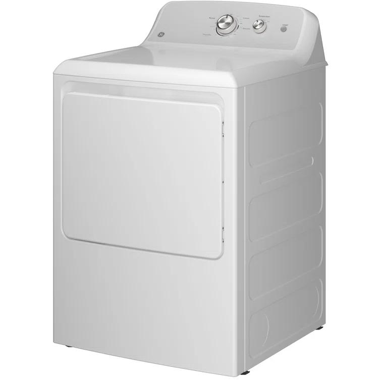 GE Appliances GE 7.2 Cu Ft Capacity Electric Dryer With Up To 120 Ft Venting​ And Reversible Door​
