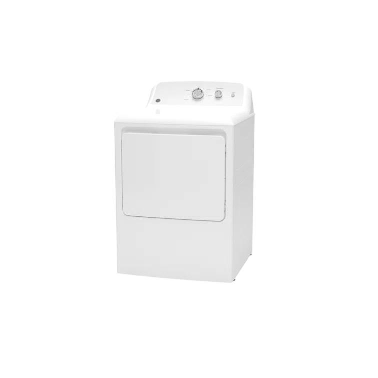 GE Appliances GE 7.2 Cu Ft Capacity Electric Dryer With Up To 120 Ft Venting​ And Reversible Door​