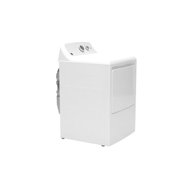 GE Appliances GE 7.2 Cu Ft Capacity Electric Dryer With Up To 120 Ft Venting​ And Reversible Door​