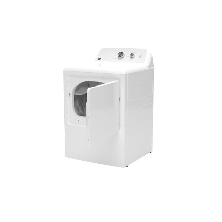 GE Appliances GE 7.2 Cu Ft Capacity Electric Dryer With Up To 120 Ft Venting​ And Reversible Door​
