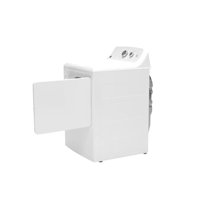GE Appliances GE 7.2 Cu Ft Capacity Electric Dryer With Up To 120 Ft Venting​ And Reversible Door​
