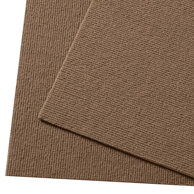 18'' W x 18'' L Level Cut And Loop Polyester Carpet Tile