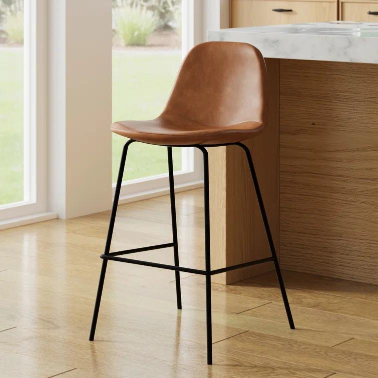 Kody Vegan Leather Bar & Counter Stool