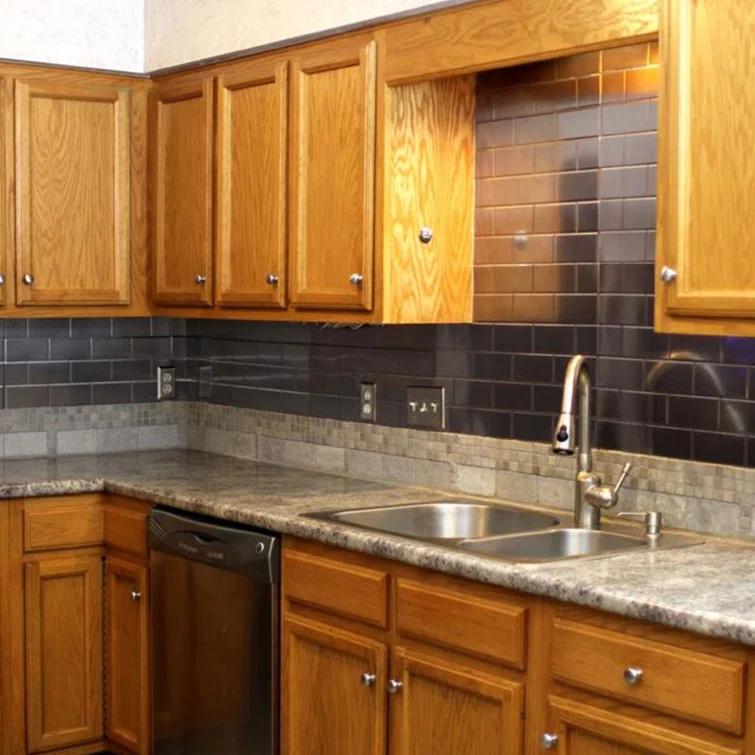 Subway Tile MirroFlex 4ft. x 8ft. Glue Up PVC 3D Wall Panels 96 sq.ft.