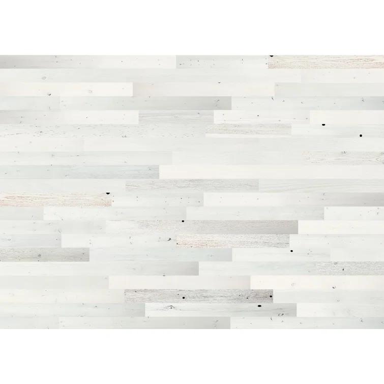 Timberchic River Reclaimed Wooden Wall planks - Simple Peel & Stick Wall Covering Application for DIY Accent Wall & Home Improvement - Modern, Premium Wall Paneling