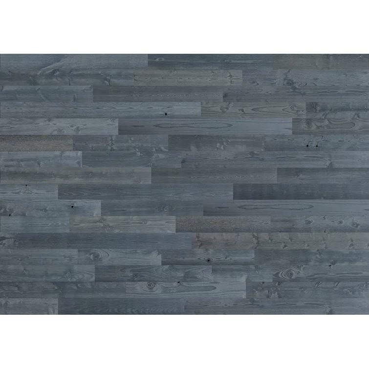 Timberchic River Reclaimed Wooden Wall planks - Simple Peel & Stick Wall Covering Application for DIY Accent Wall & Home Improvement - Modern, Premium Wall Paneling