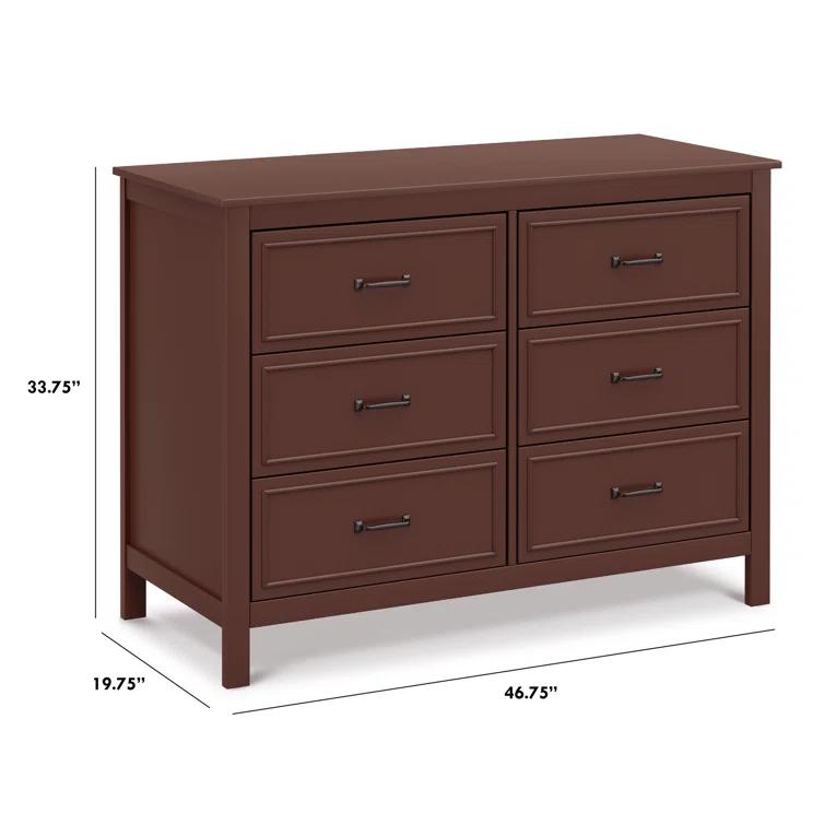 Charlie 6-Drawer Double Dresser