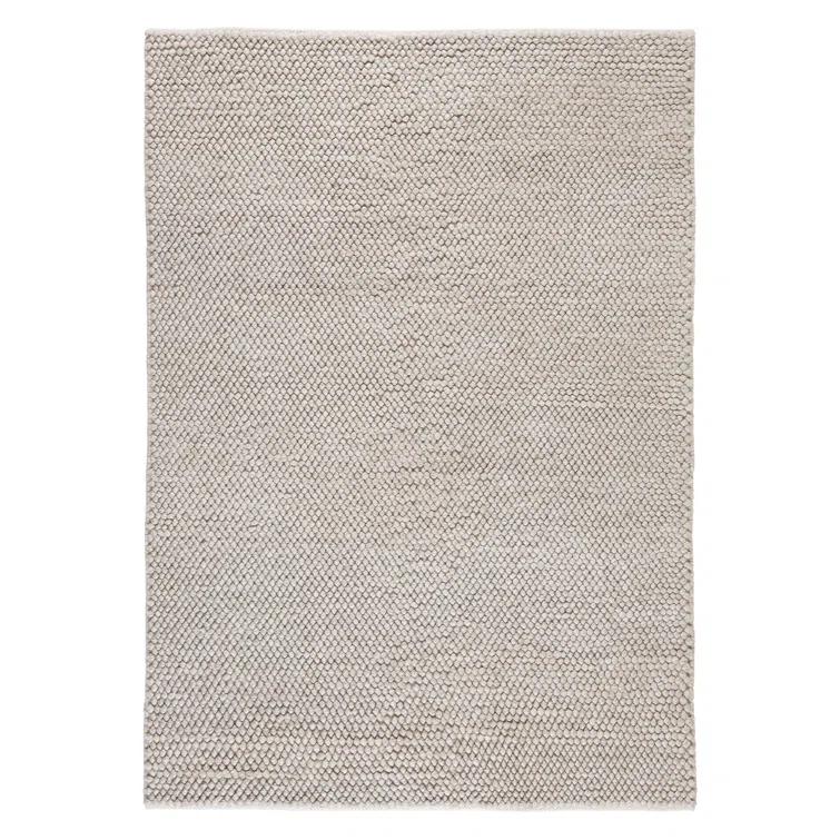 Town & Country Terra Olea Bubble Texture Handcrafted Area Rug Brown
