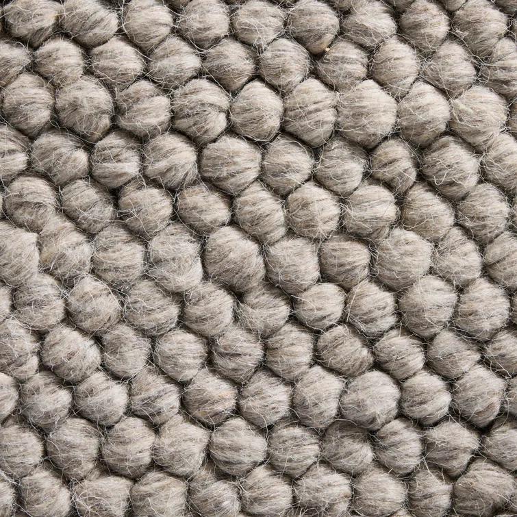Town & Country Terra Olea Bubble Texture Handcrafted Area Rug Brown