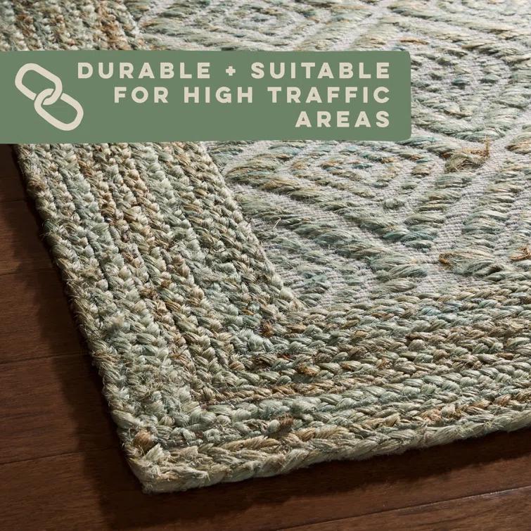 Town & Country Terra Nalani Textured Diamond Olive Green