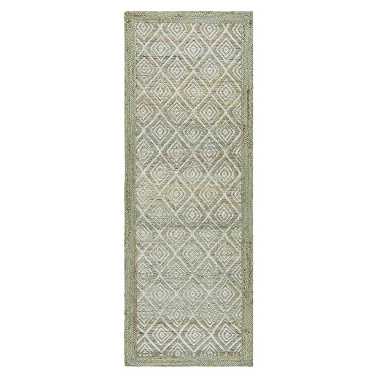 Town & Country Terra Nalani Textured Diamond Olive Green