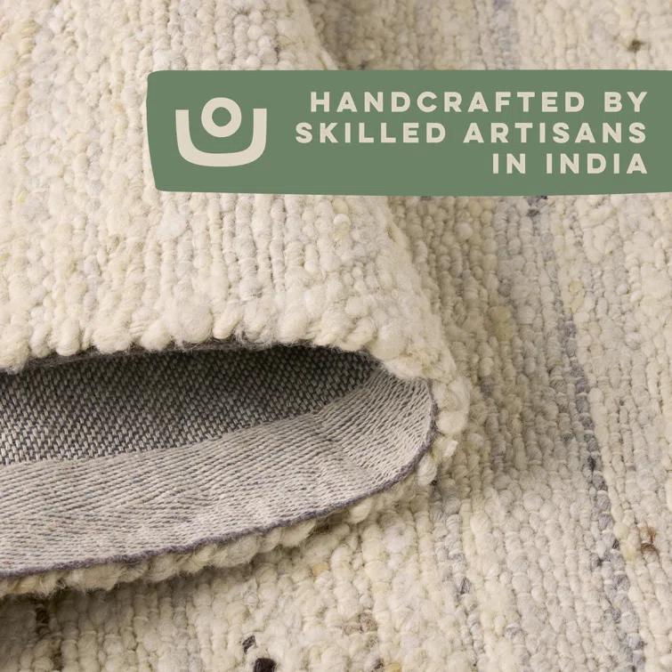 Town & Country Terra Montana Handcrafted Area Rug Ivory/Beige