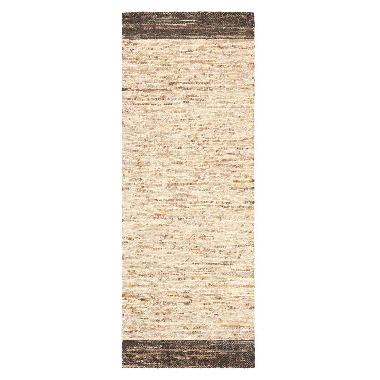 TOWN & COUNTRY Terra Montana Handcrafted Area Rug Beige/Dark Brown