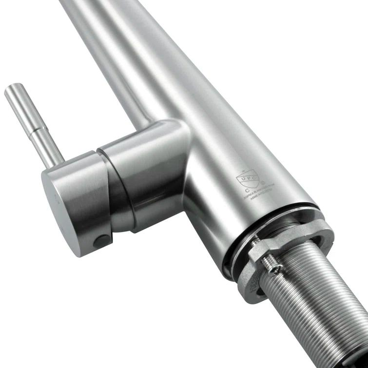Elegant Lighting Lucas Pull Down Spray Kitchen Faucet