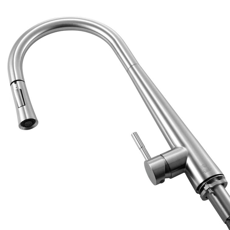 Elegant Lighting Lucas Pull Down Spray Kitchen Faucet