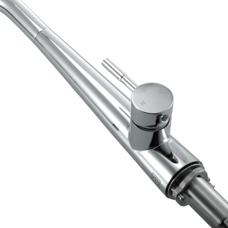 Elegant Lighting Lucas Pull Down Spray Kitchen Faucet