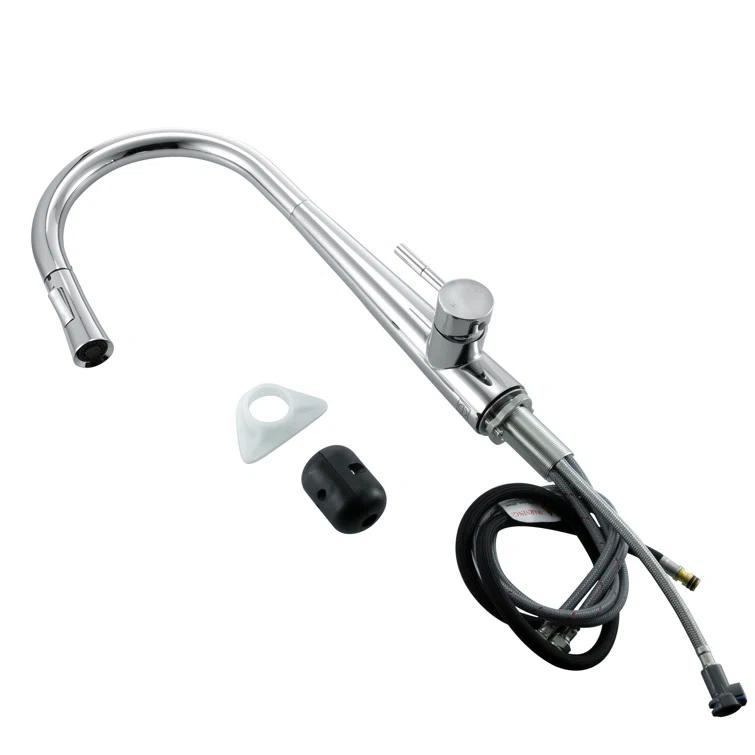 Elegant Lighting Lucas Pull Down Spray Kitchen Faucet