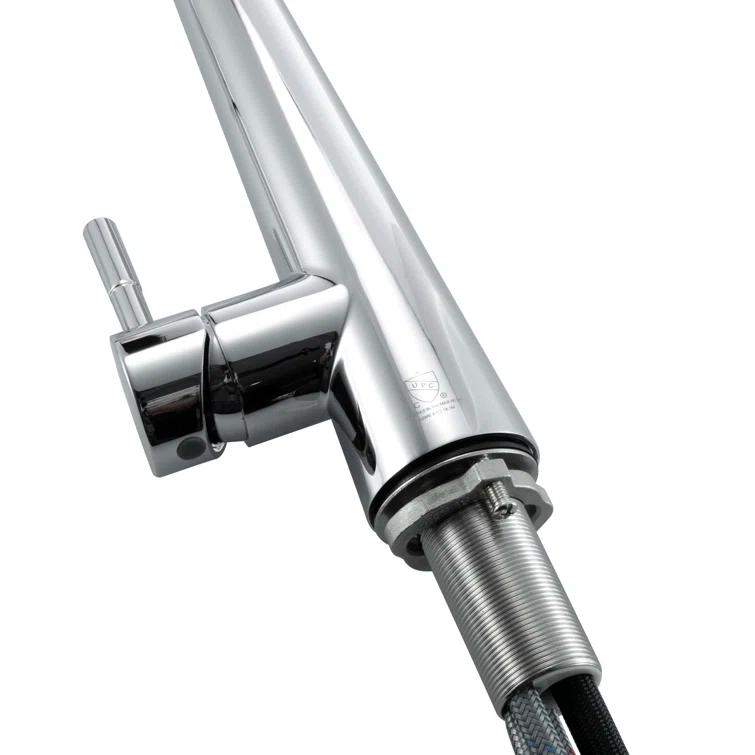 Elegant Lighting Lucas Pull Down Spray Kitchen Faucet