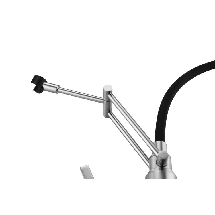 Elegant Lighting Leonardo Pull Down Spray Kitchen Faucet