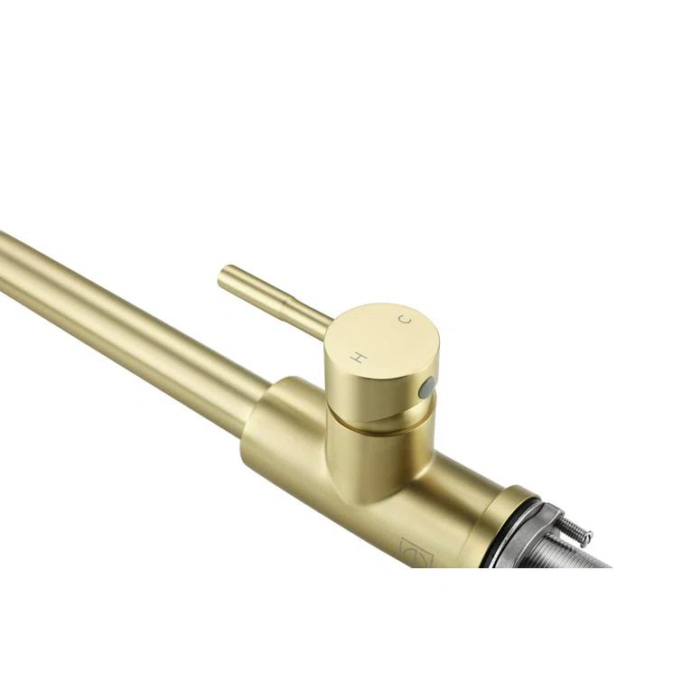 Elegant Lighting Luca Pull Down Spray Touch Kitchen Faucet