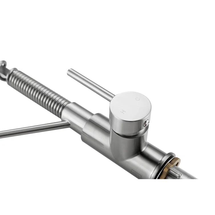 Elegant Lighting Yara Pull Down Spray Kitchen Faucet